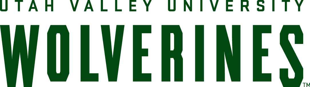 Utah Valley Wolverines 2012-Pres Wordmark Logo vinyl decal